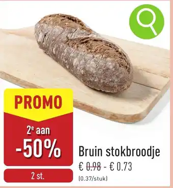 ALDI Bruin stokbroodje aanbieding