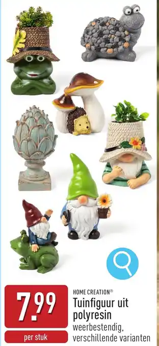 ALDI Home Creation Tuinfiguur uit polyresin aanbieding