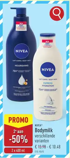 ALDI Nivea Bodymilk aanbieding