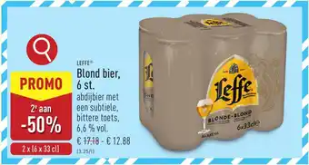 ALDI Leffe Blond Bier aanbieding