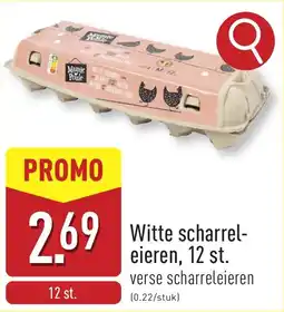 ALDI Witte scharreleieren aanbieding