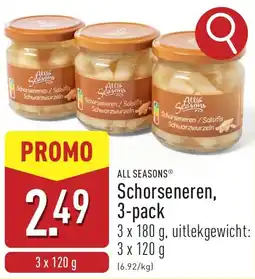 ALDI All Seasons Schorseneren aanbieding