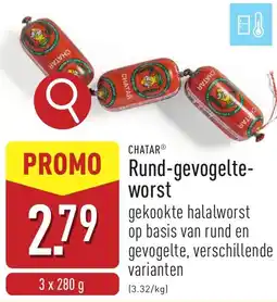 ALDI Chatar Rund Gevogelteworst aanbieding