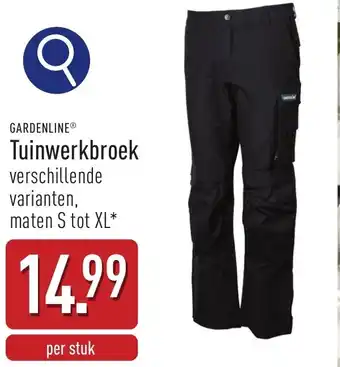 ALDI Gardenline Tuinwerkbroek aanbieding