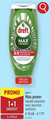 ALDI Dreft max power aanbieding