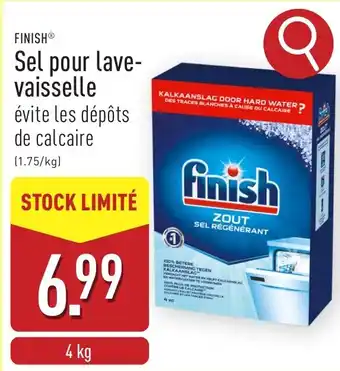 ALDI Finish sel pour lavevaisselle aanbieding