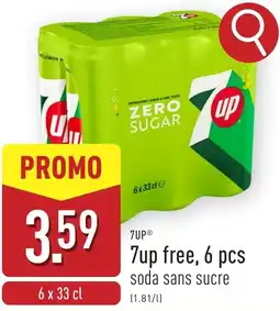 ALDI 7up free aanbieding