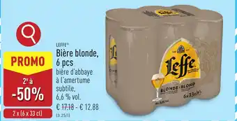 ALDI Leffe Bière blonde aanbieding