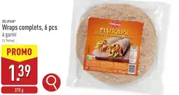 ALDI Délipain Wraps complets, aanbieding