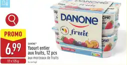 ALDI Danone yaourt entier aux fruits aanbieding