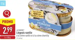 ALDI La fermiere liégeois vanille aanbieding