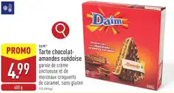 ALDI Daim tarte chocolatamandes suédoise aanbieding