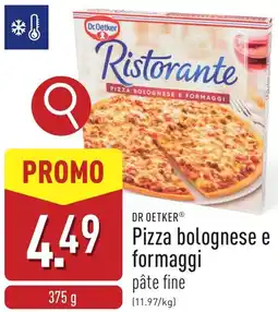 ALDI Dr.Oetker Pizza bolognese e formaggi aanbieding