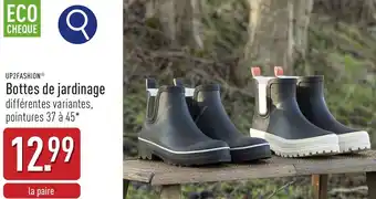 ALDI Up2fashion bottes de jardinage aanbieding