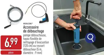 ALDI Workzone accessoire de débouchage aanbieding