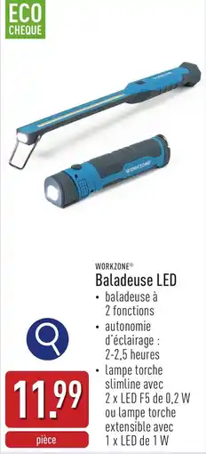 ALDI Workzone baladeuse led aanbieding