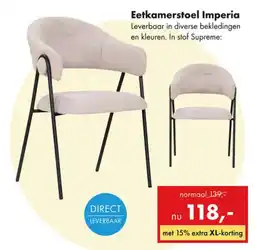 Woonsquare Eetkamerstoel Imperia aanbieding