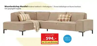 Woonsquare Woonlandschap Mondial aanbieding