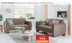 2½ + 2 zits Gazelle
