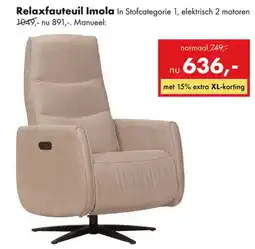 Woonsquare Relaxfauteuil Imola aanbieding