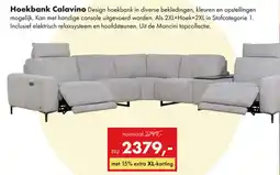 Woonsquare Hoekbank Calavino aanbieding