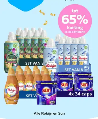 Plein.nl Alle Robijn en Sun aanbieding