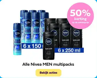 Plein.nl Alle Nivea Men Multipacks aanbieding