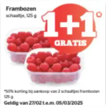 Spar Frambozen aanbieding