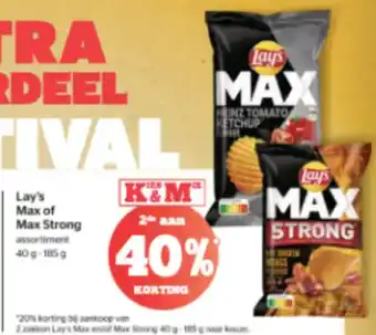 Spar Lay's Max of Max Strong aanbieding