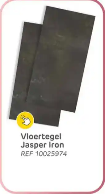 Brico Vloertegel Jasper Iron aanbieding