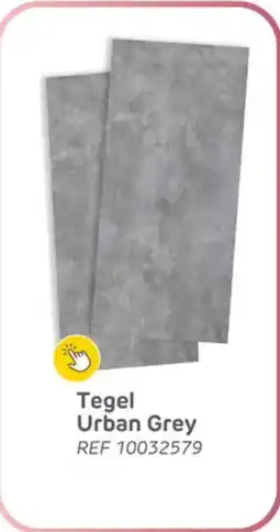 Brico Tegel Urban Grey aanbieding