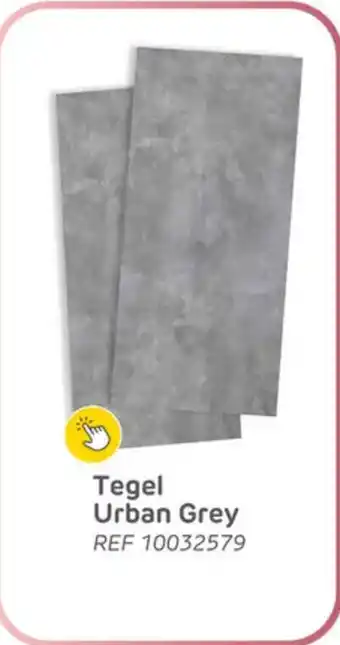 Brico Tegel Urban Grey aanbieding