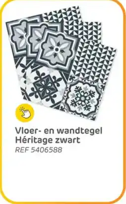 Brico Vloer en wandtegel Héritage aanbieding