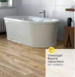 Brico Vloertegel Bayard natuurhout aanbieding