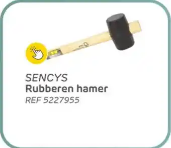 Brico Sencys Rubberen hamer aanbieding