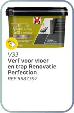 Brico V33 Verf voor vloer en trap Renovatie Perfection aanbieding