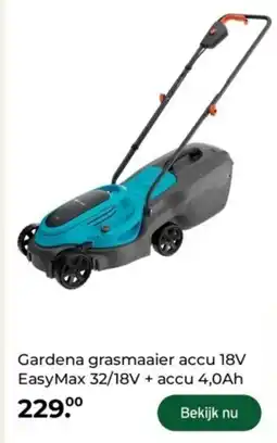 GAMMA Gardena grasmaaier aanbieding