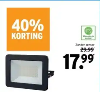 GAMMA Handson LED breedstraler 50W aanbieding