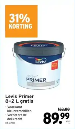 GAMMA Levis Primer aanbieding