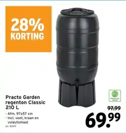 GAMMA Practo Garden regenton Classic aanbieding