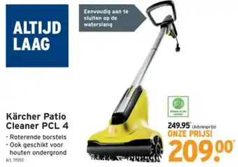 GAMMA Kärcher Patio Cleaner PCL 4 aanbieding