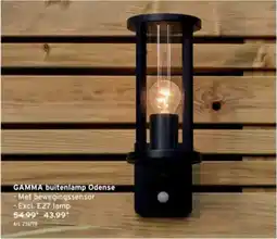 GAMMA GAMMA buitenlamp Odense aanbieding