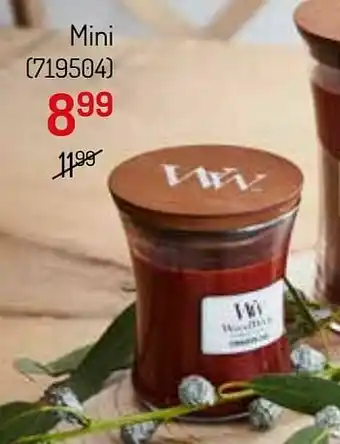 Geurkaarsen woodwick cinnamon chai en fireside mini
