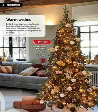 Oh Green Kunstkerstboom Norway Hills aanbieding