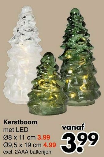 Wibra Kerstboom aanbieding