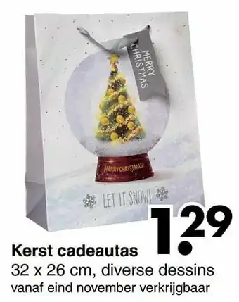 Kerst cadeautas