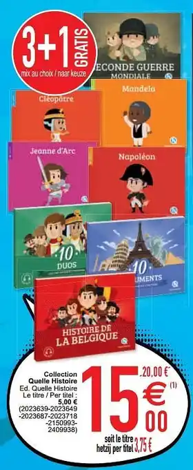 Cora Collection quelle histoire aanbieding