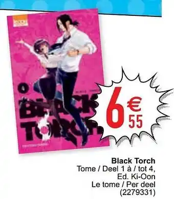 Cora Black torch aanbieding