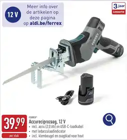 ALDI Ferrex accureciprozaag aanbieding