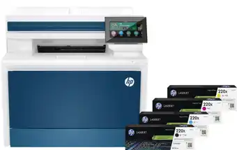 Coolblue HP Color LaserJet Pro MFP 4302dw + 1 set extra XL toners aanbieding